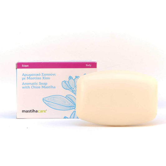 Aromatic soap with Chios mastic