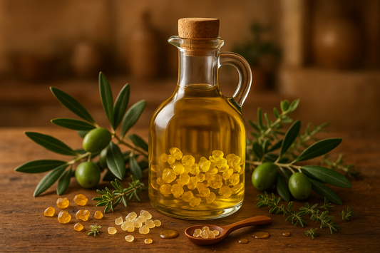 Recipe: Olive Oil Flavoured with Chios Mastic Gum