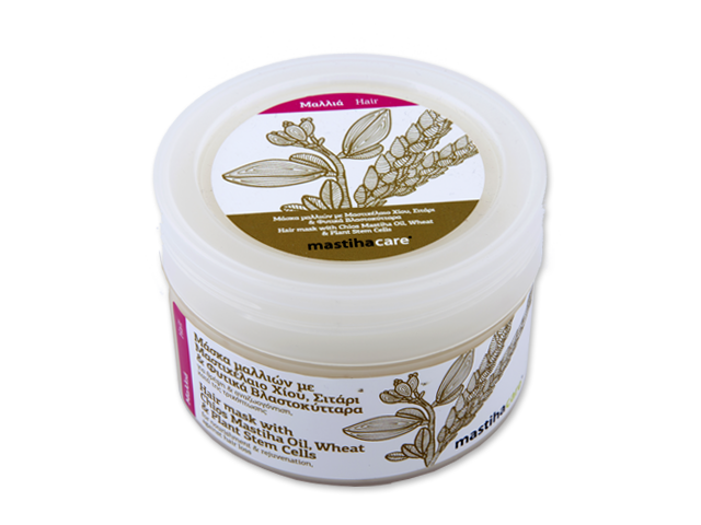 hair mask with mastic oil mastihacare stem cells